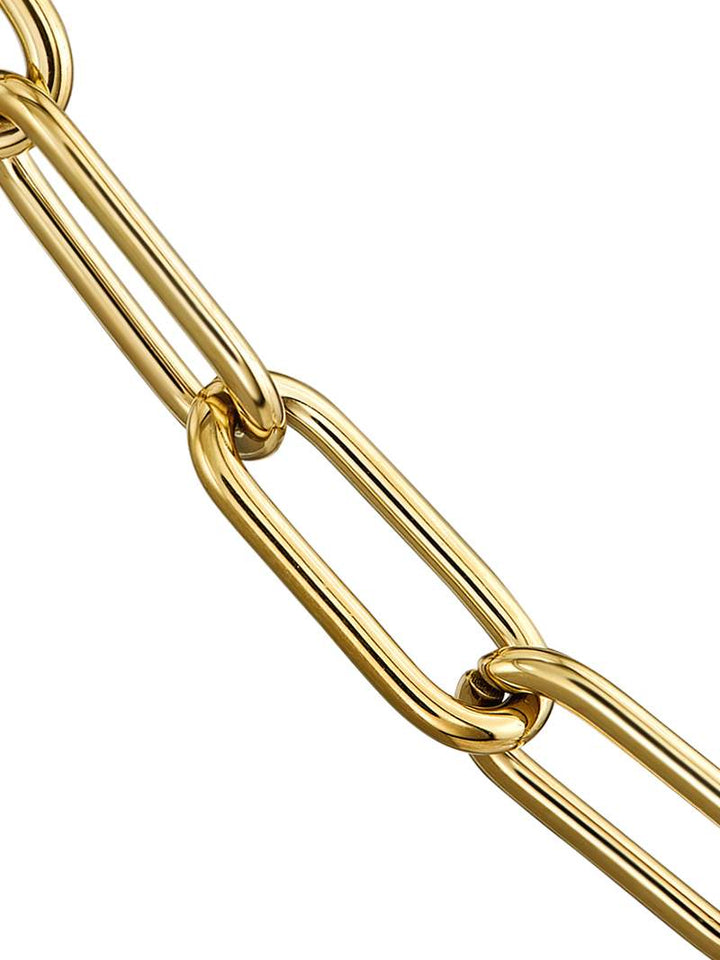 Gold Knot Chain Necklace