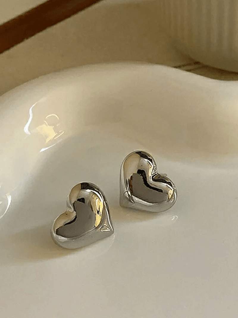 Heart-Shaped Earrings