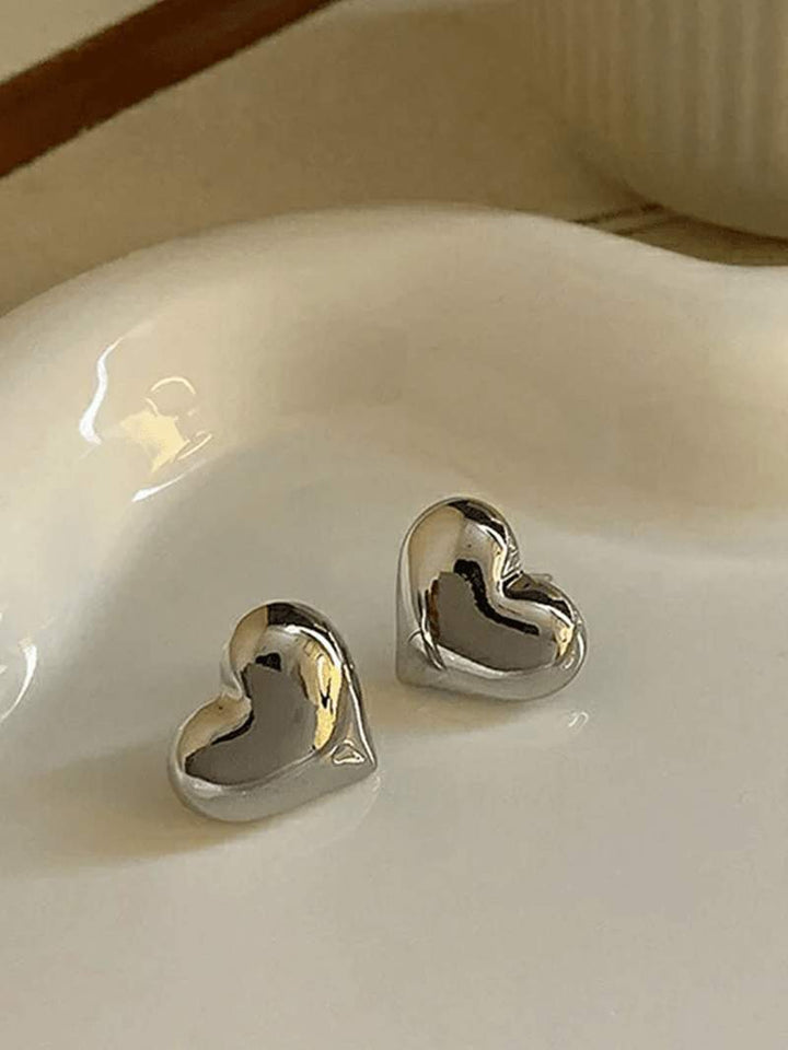 Heart-Shaped Earrings