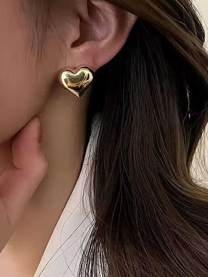 Heart-Shaped Earrings