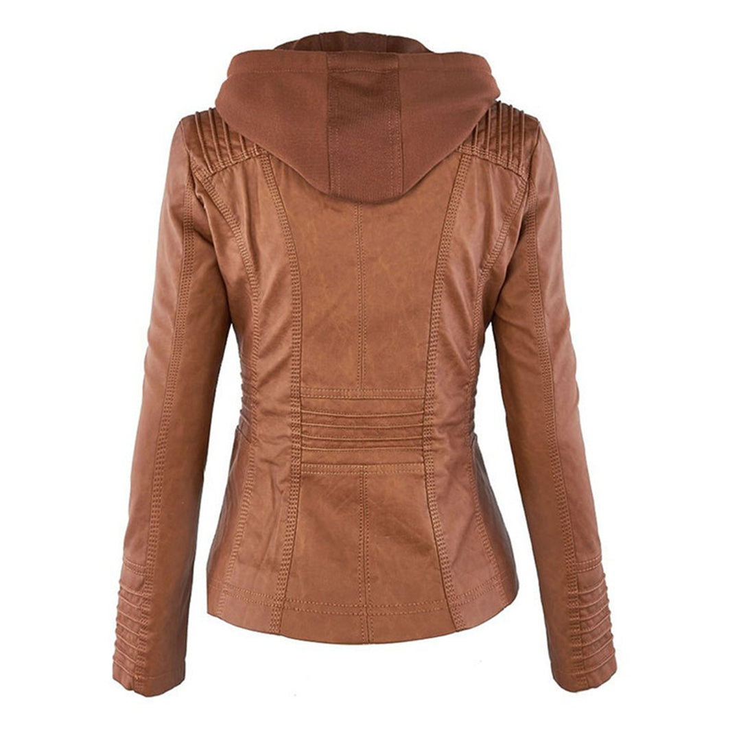 Monika – Elegant Leather Jacket