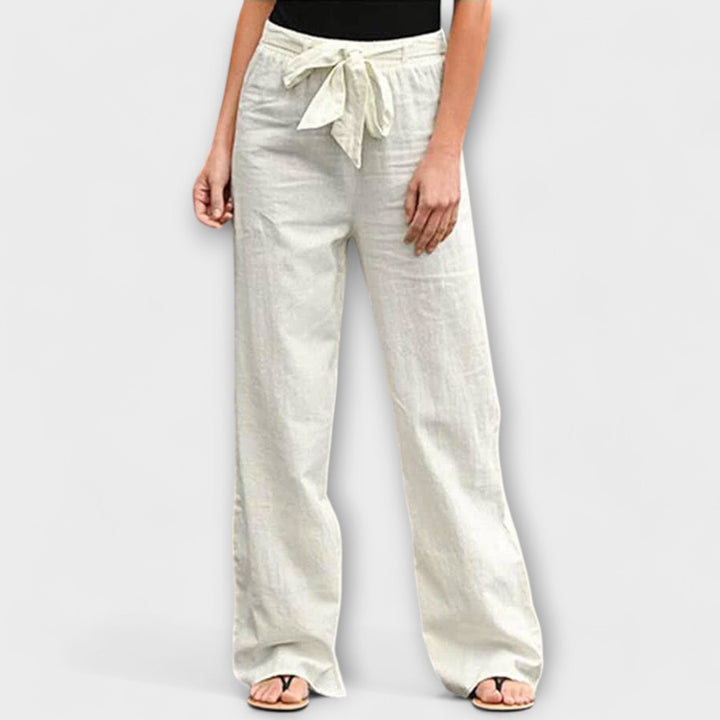 Sofija – Light Linen Trousers