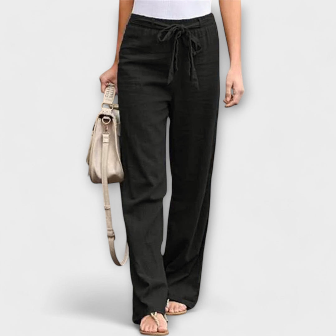 Diana – Light Linen Trousers