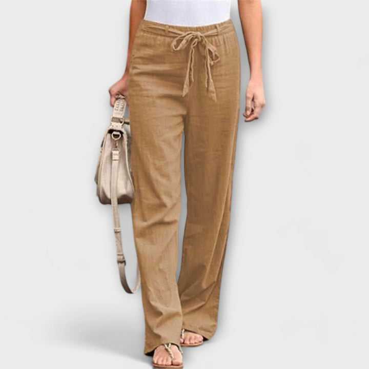Diana – Light Linen Trousers