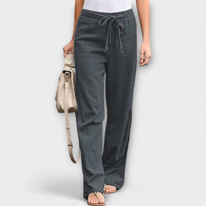 Sofija – Light Linen Trousers