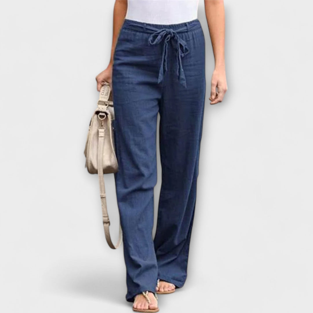 Sofija – Light Linen Trousers