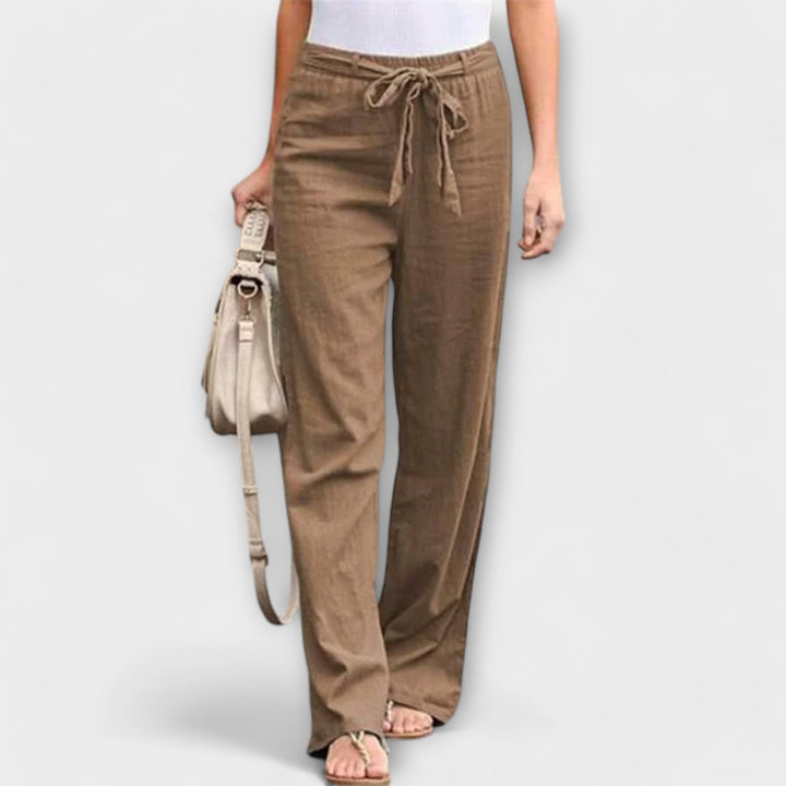 Sofija – Light Linen Trousers