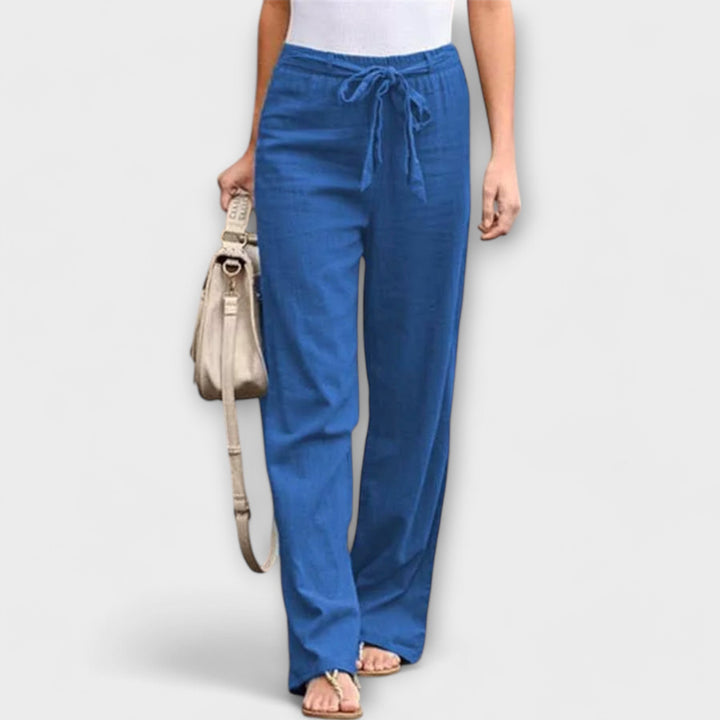 Sofija – Light Linen Trousers