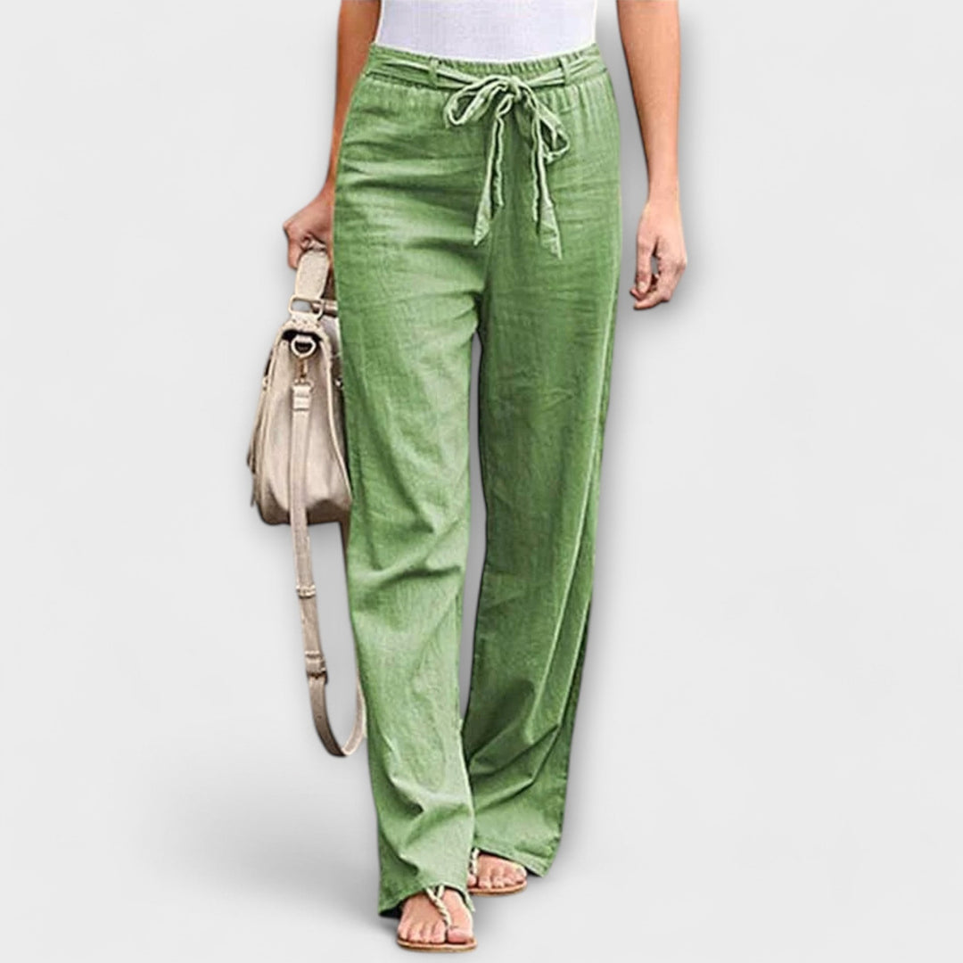 Sofija – Light Linen Trousers