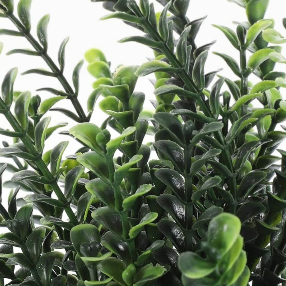 Artificial Plants in Modern Pots (Set of 3)