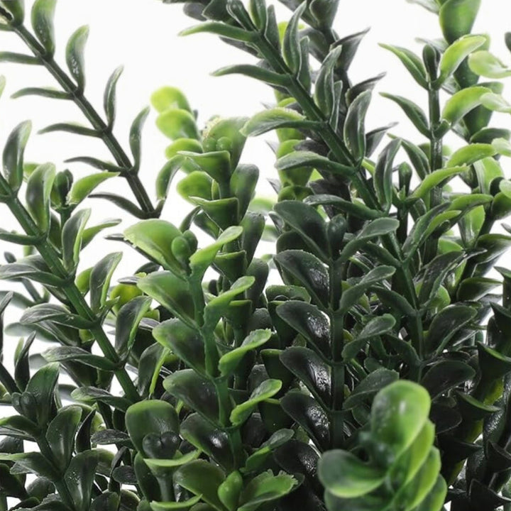 Artificial Plants in Modern Pots (Set of 3)