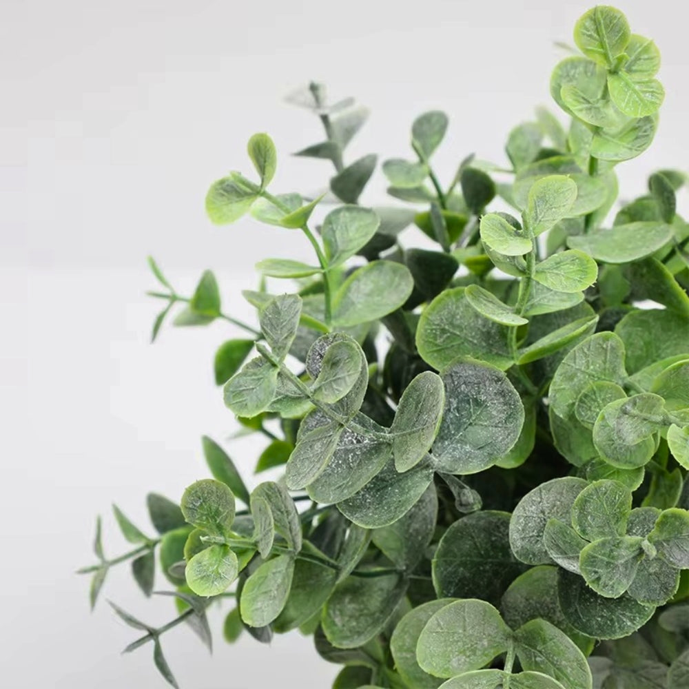 Artificial Plants in Modern Pots (Set of 3)