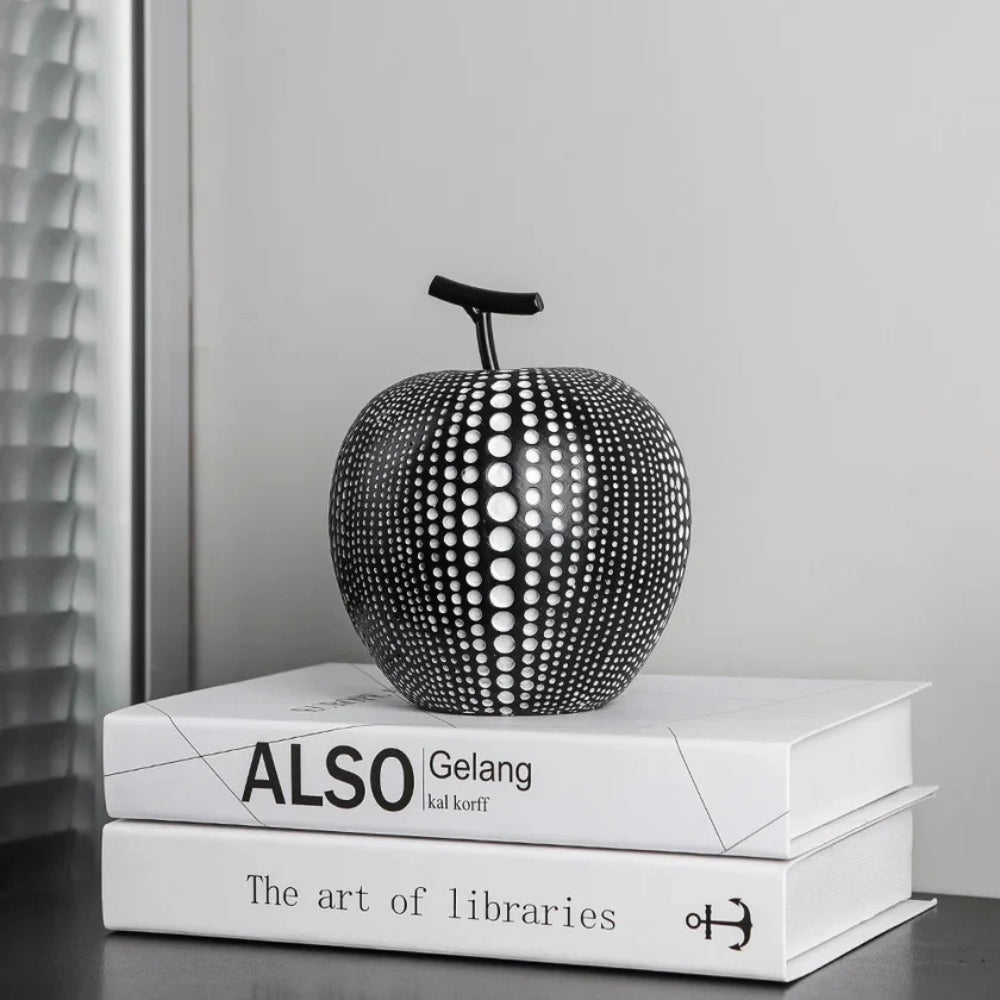 Decorative Apple with Perforated Pattern