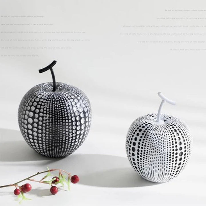 Decorative Apple with Perforated Pattern