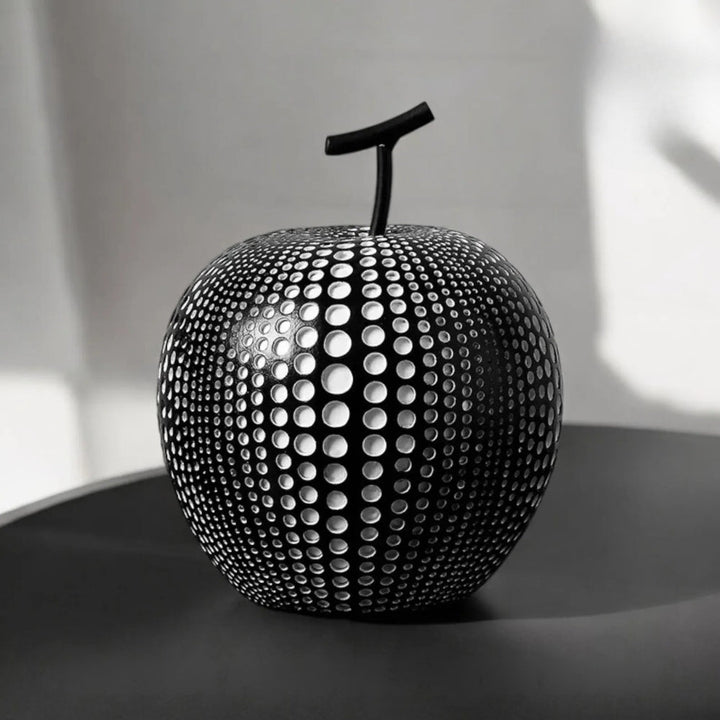 Decorative Apple with Perforated Pattern