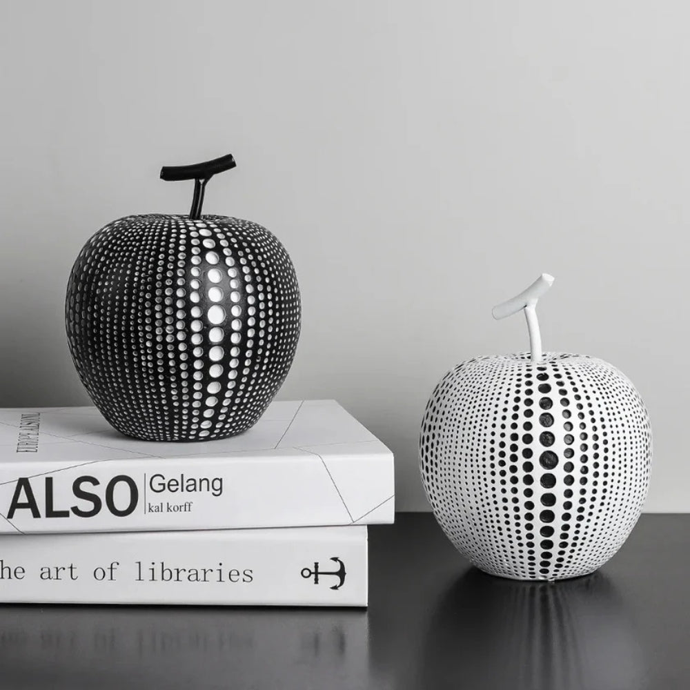 Decorative Apple with Perforated Pattern