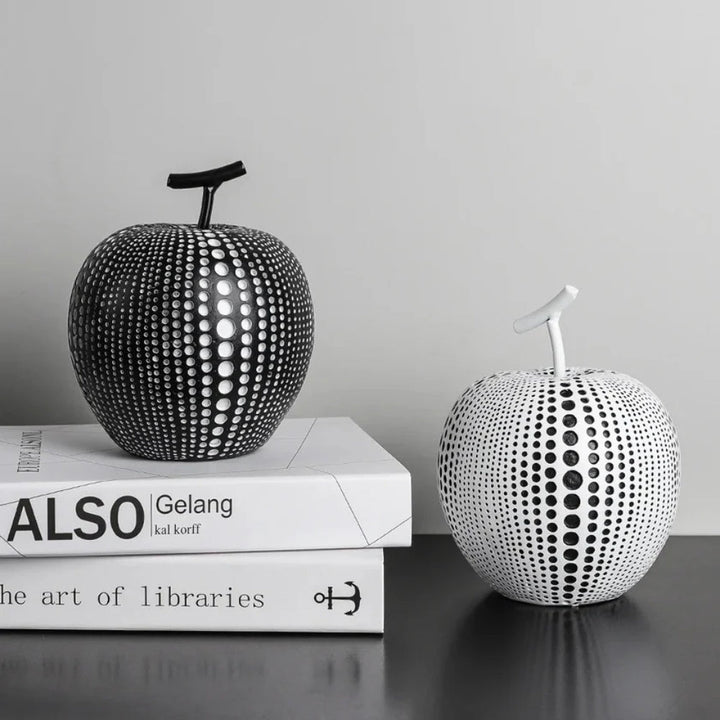 Decorative Apple with Perforated Pattern