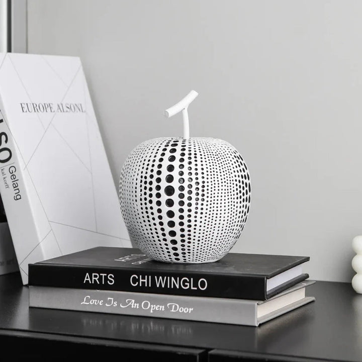 Decorative Apple with Perforated Pattern