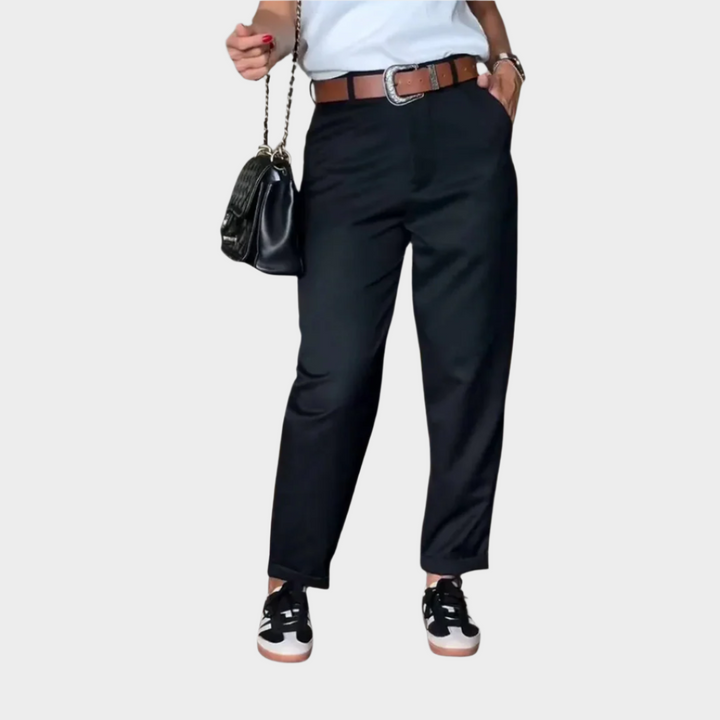Sinéad – Elegant Seamed Trousers