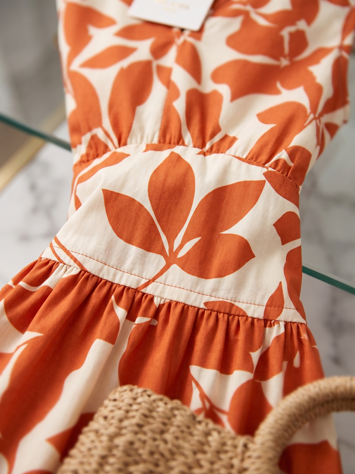Beth – Loose Flared Midi Dress