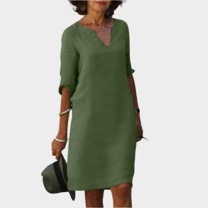 Méabh – Stylish Red Summer Dress