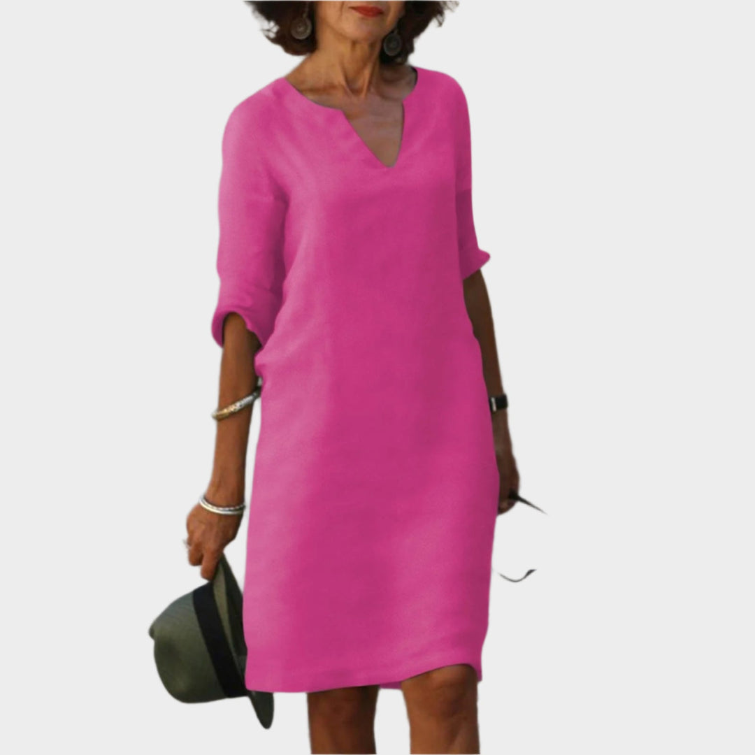 Méabh – Stylish Red Summer Dress