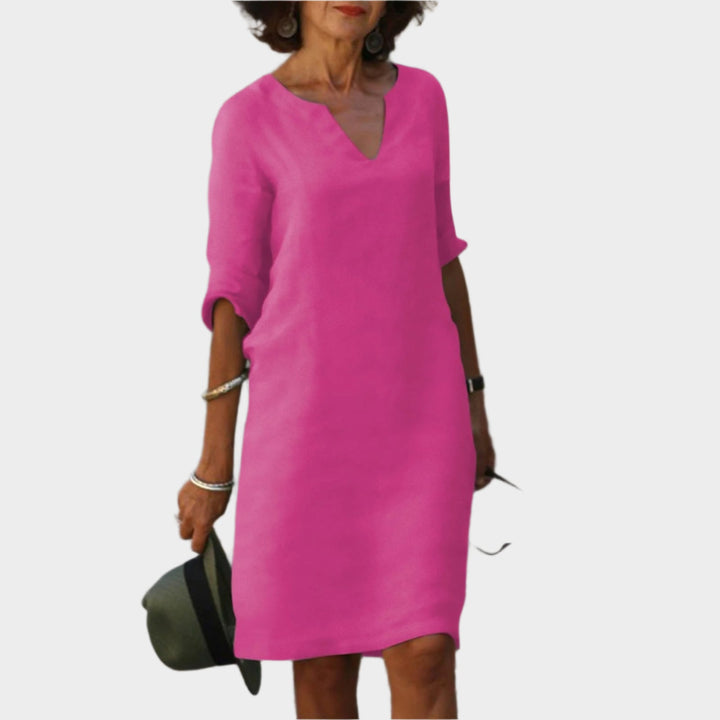 Méabh – Stylish Red Summer Dress
