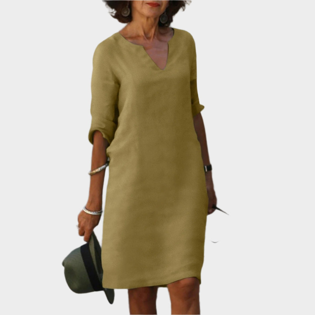 Méabh – Stylish Red Summer Dress