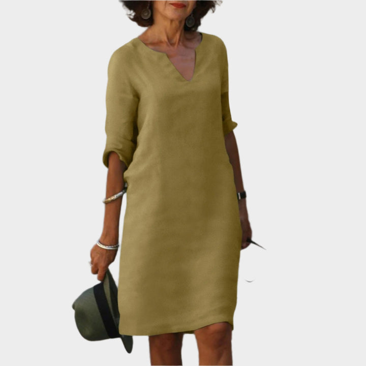 Méabh – Stylish Red Summer Dress