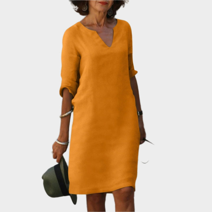 Méabh – Stylish Red Summer Dress