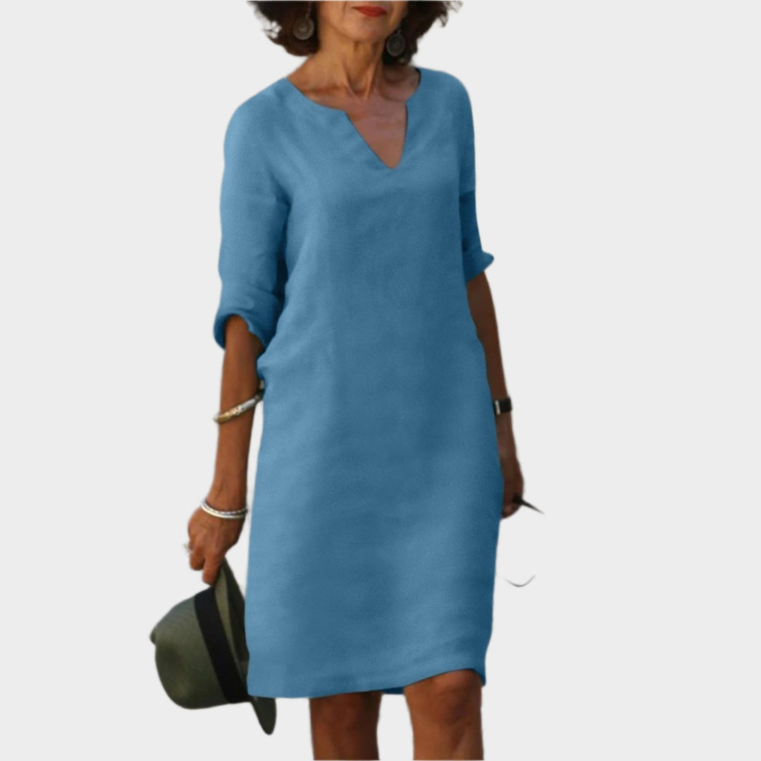 Méabh – Stylish Red Summer Dress