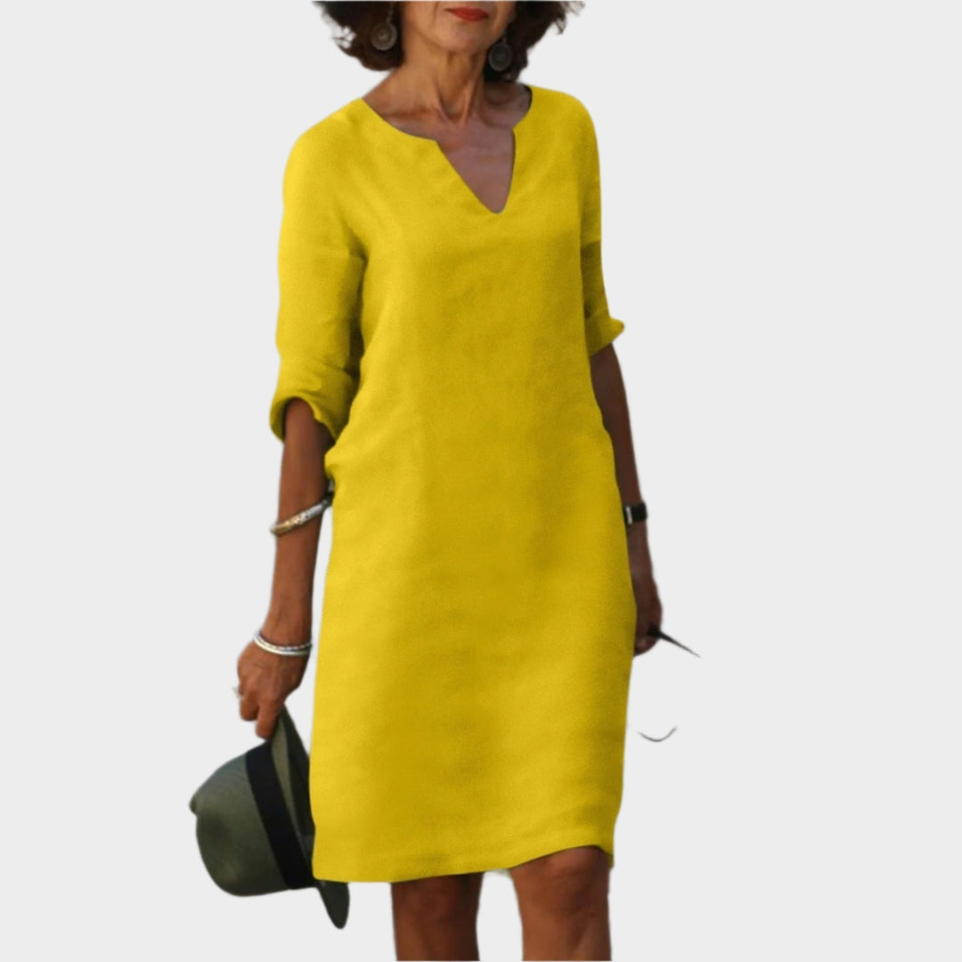 Méabh – Stylish Red Summer Dress