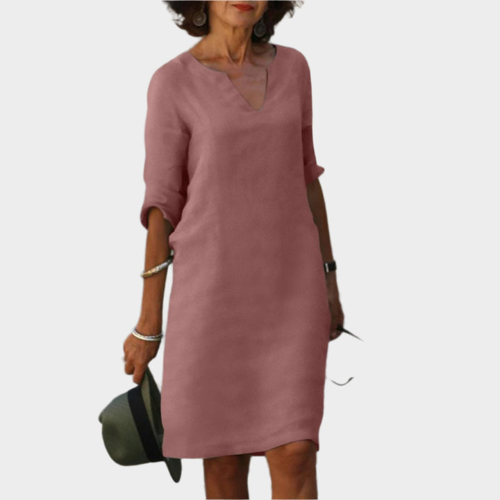 Méabh – Stylish Red Summer Dress
