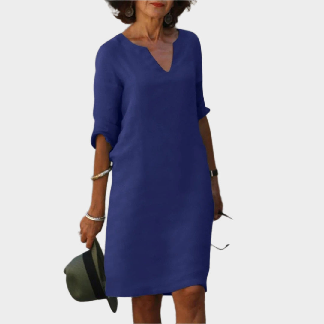 Méabh – Stylish Red Summer Dress