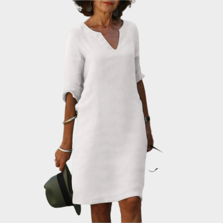 Méabh – Stylish Red Summer Dress