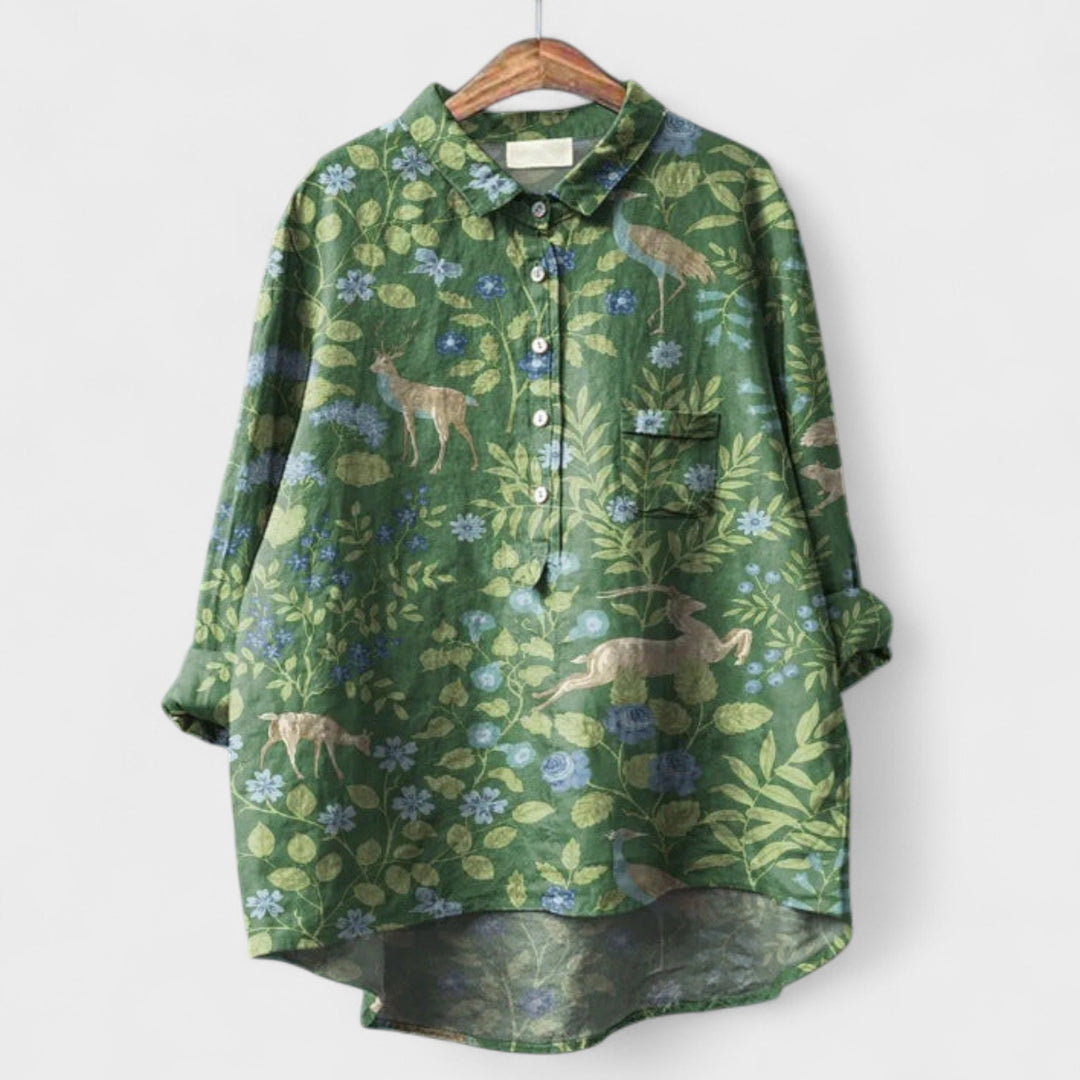 Ciara – Vintage French Blouse