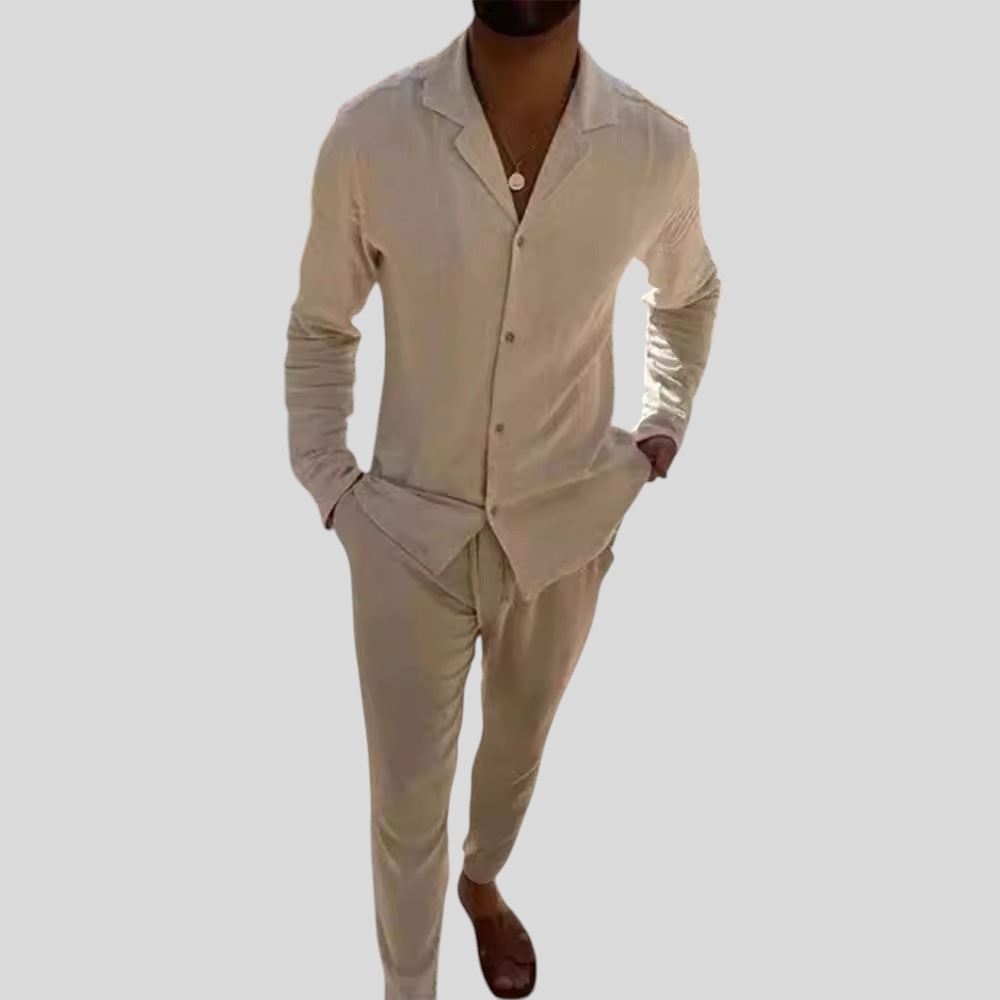 Zeus – Summer Linen Shirt for Men