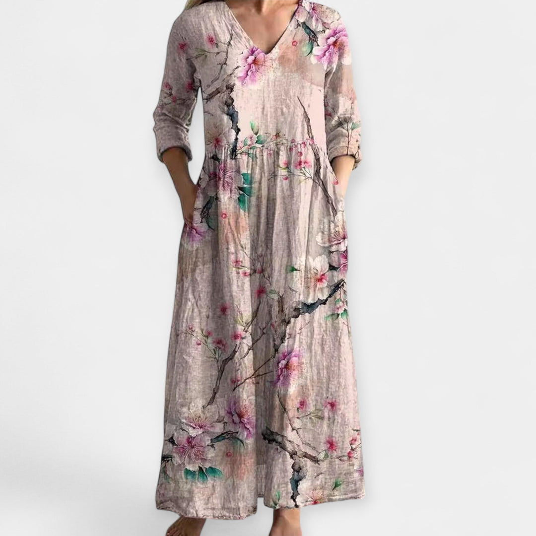 Ciara – Light Floral Dress