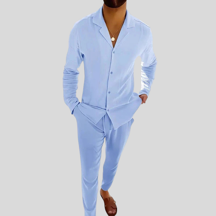 Zeus – Summer Linen Shirt for Men