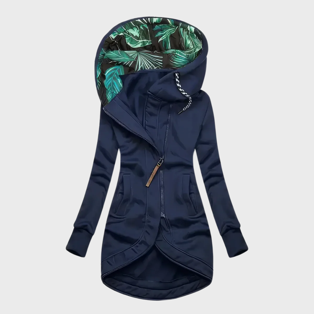 Fedelm – Elegant Warm Winter Jacket with Hood