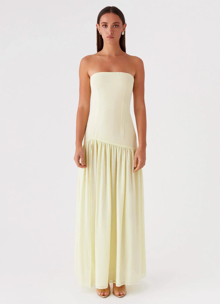 Saoirse – Strapless Maxi Dress