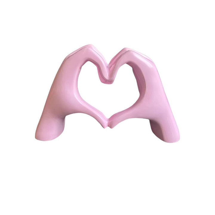 Heart-Shaped Hands Figurine