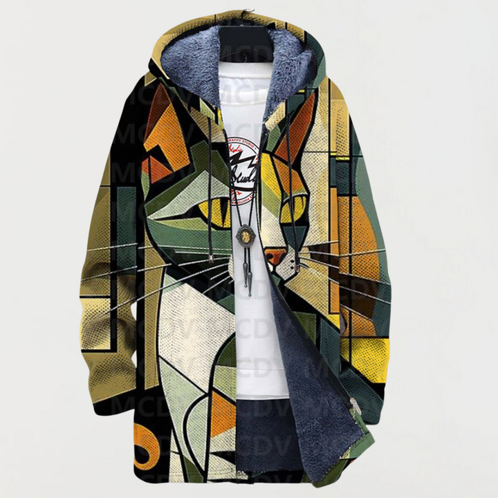 Ciara – Luxury Art-Inspired Cardigan