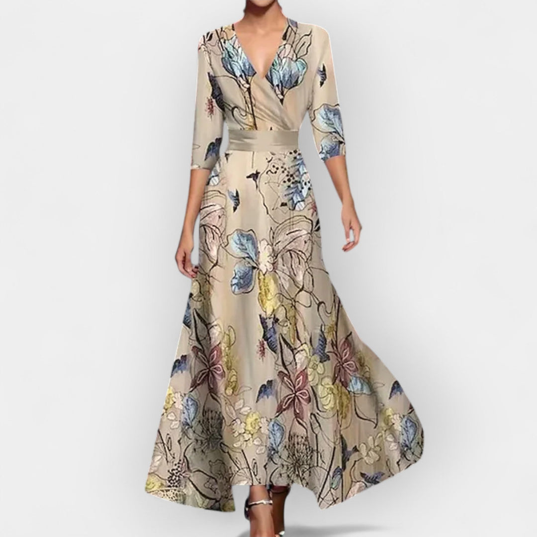 Fionnuala – Floral Maxi Dress