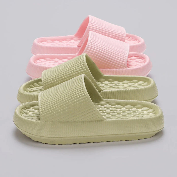 Nela – Cloud Foam Slippers with Thick Sole