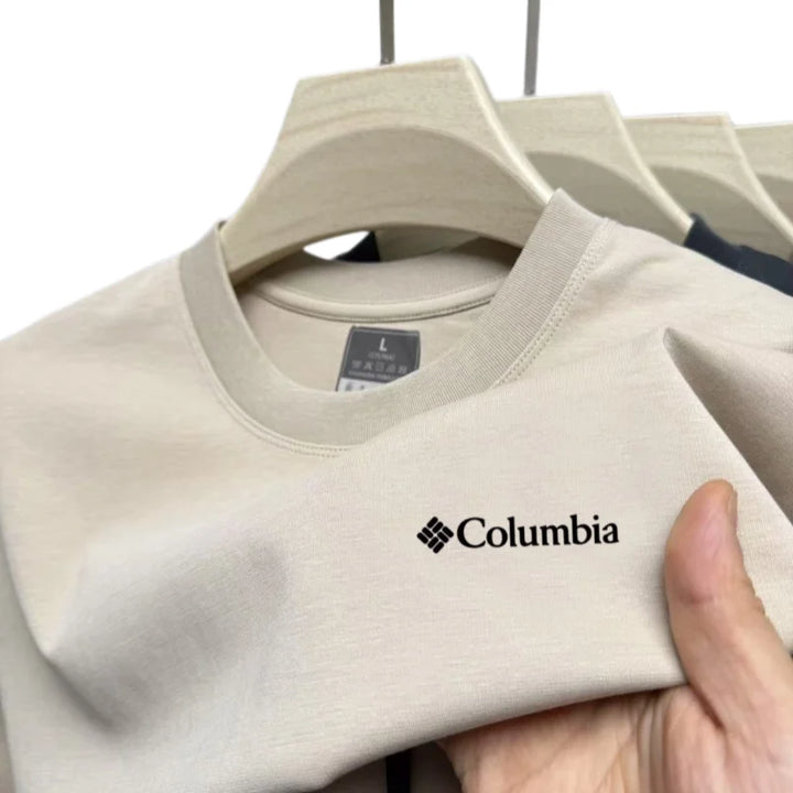 Eoghan – Crew-Neck T-Shirt with Embroidered Detail