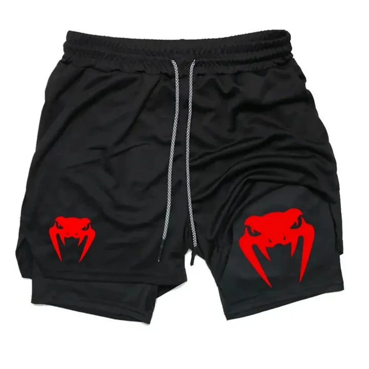 Vojtěch – 2-in-1 Double-Layer Sports Shorts