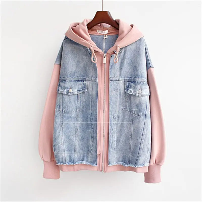 Saoirse – Denim Hoodie