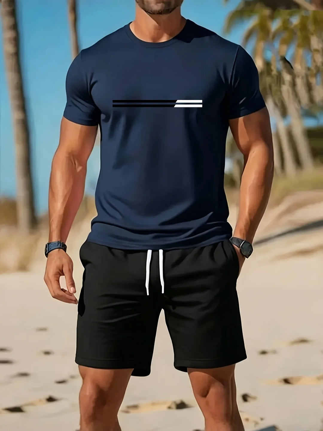 Marek – Sports Set with T-Shirt and Shorts