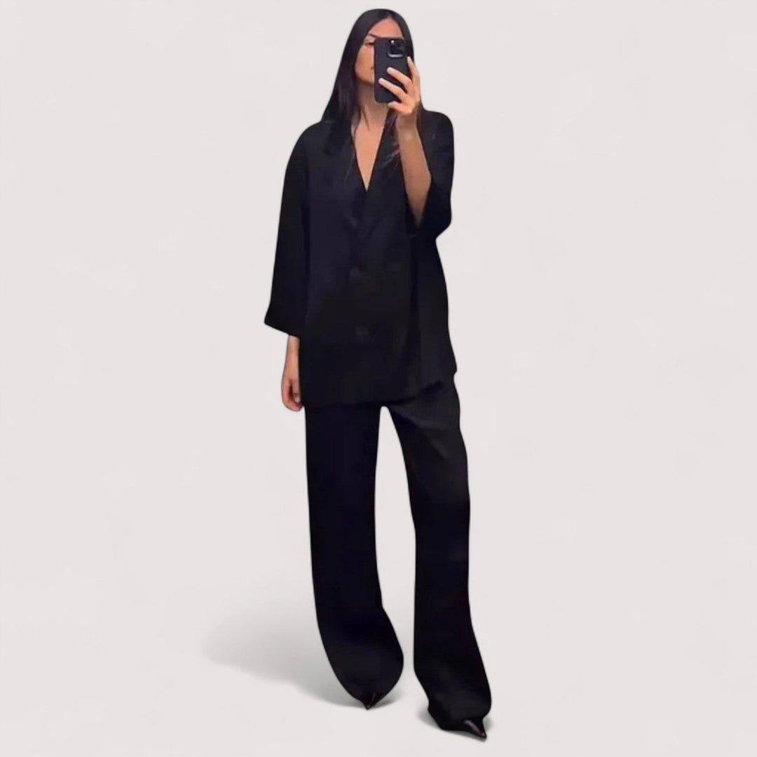 Malina – Elegant Blazer and Trousers Set
